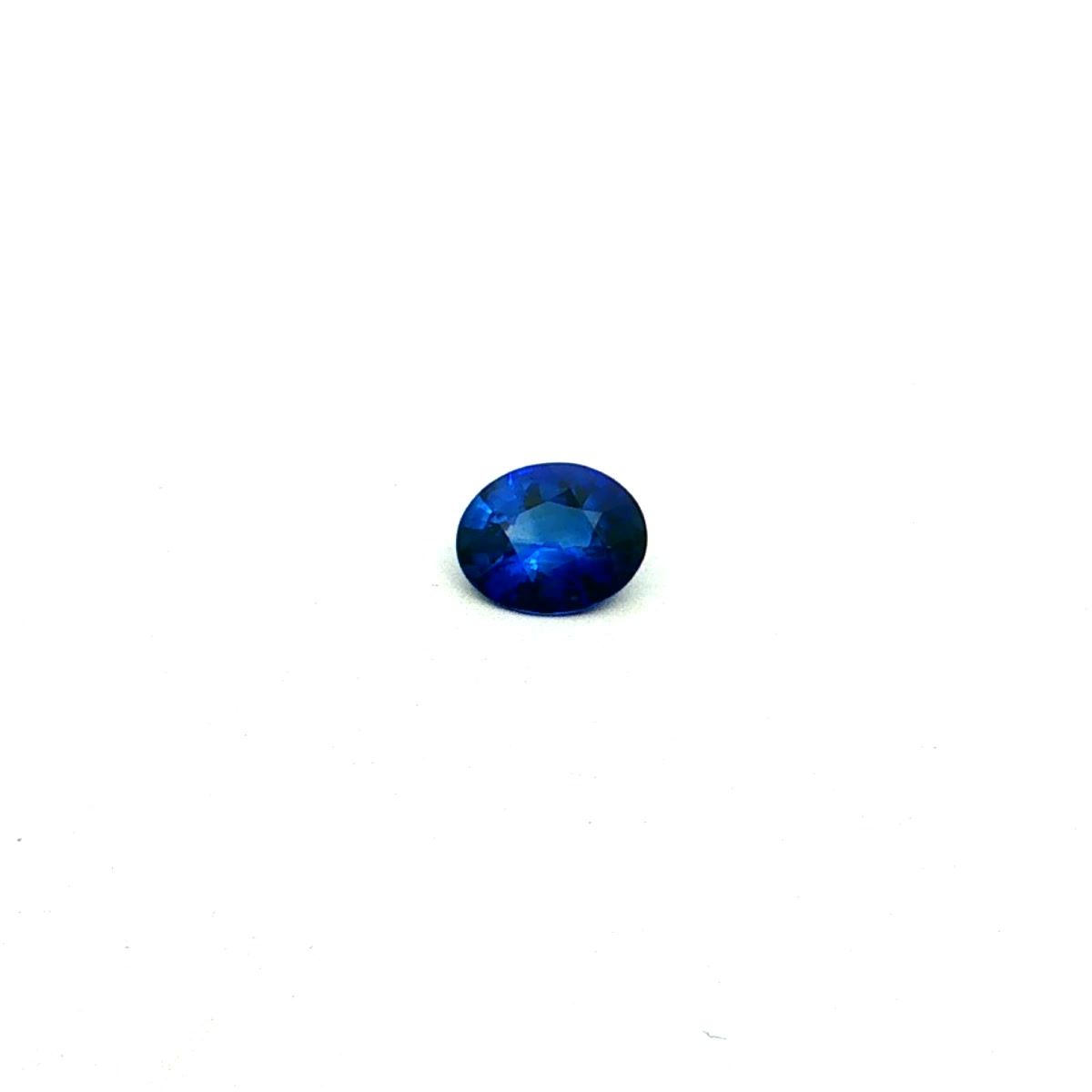 2.23 ct Oval Blue Natural Sapphire